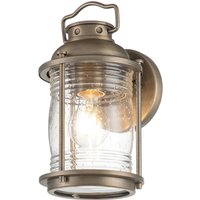 Außenwandlampe Glas Aluminium E27 IP44 H: 27,8 cm Vintage Außenwandlampe Glas Aluminium E27 IP44 H: 27,8 cm Vintage von ELSTEAD