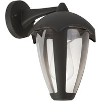 Außenwandlampe IP44 Anthrazit E27 H: 26 cm Haus Eingang Außenwandlampe IP44 Anthrazit E27 H: 26 cm Haus Eingang von Searchlight