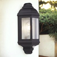 Außenwandlampe IP44 E27 Schwarz Bewegungsmelder H: 36 cm Außenwandlampe IP44 E27 Schwarz Bewegungsmelder H: 36 cm von Searchlight