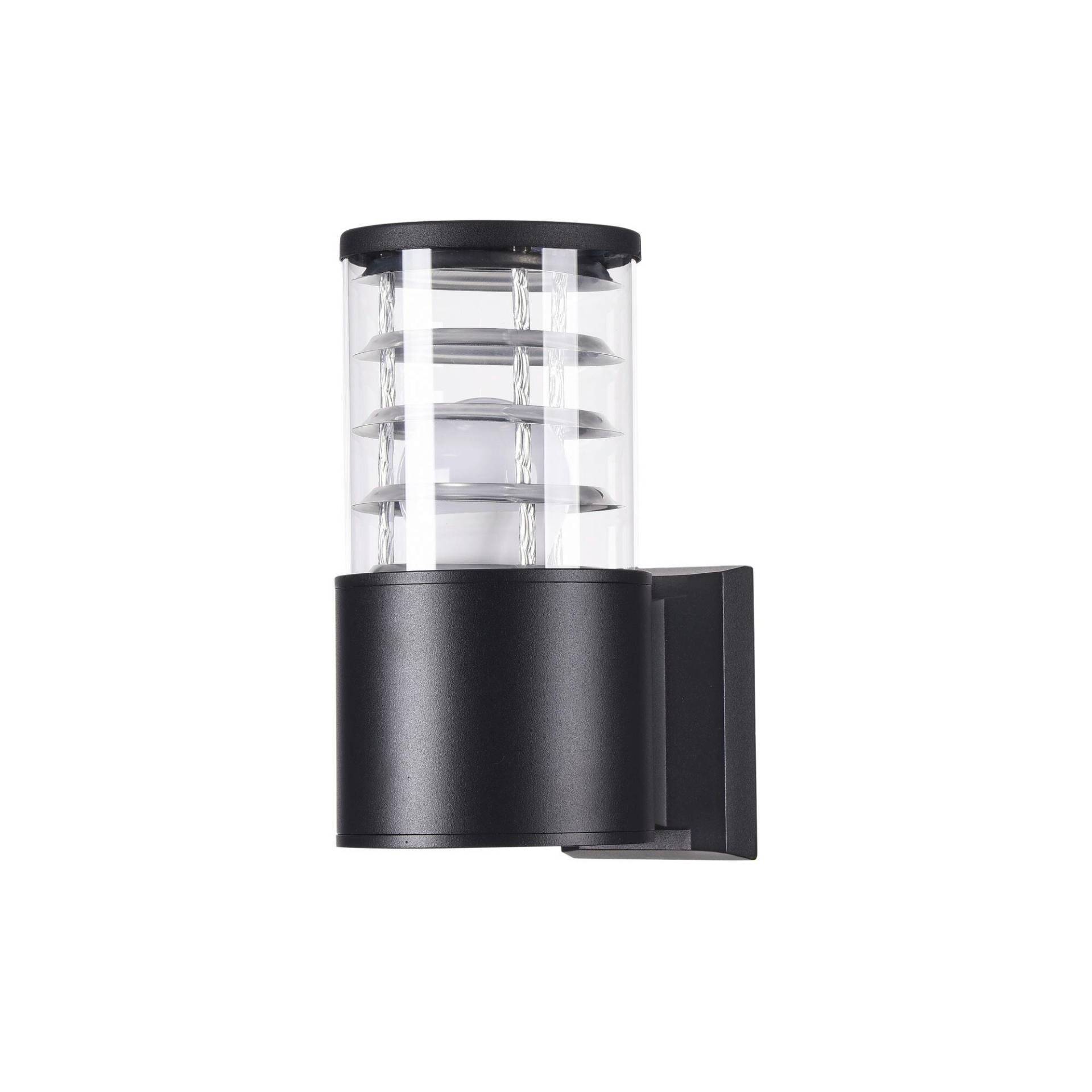 Außenwandleuchte Bronx Schwarz max. 60 Watt Wandlampe