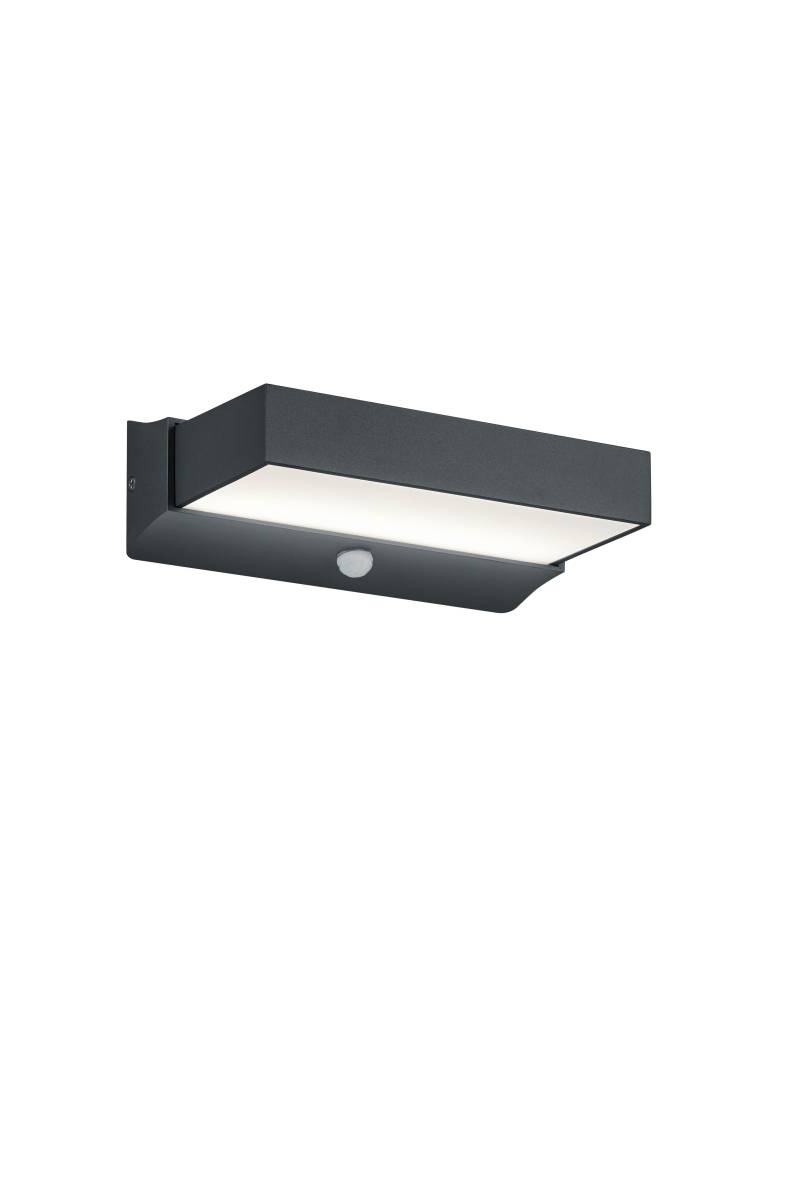 Außenwandleuchte Cuando in Weiß/Anthrazit max. 11 Watt Wandlampe