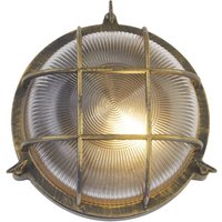 Außenwandleuchte IP44 D: 26,5 cm E27 rund von Searchlight