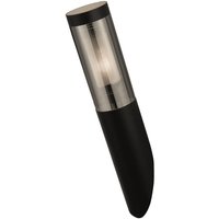 Außenwandleuchte IP44 Schwarz matt Rauchgrau E27 Modern von Searchlight