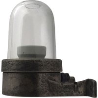 Außenwandleuchte Messing Glas 15 cm hoch IP64 Zinn E27 von Andromeda