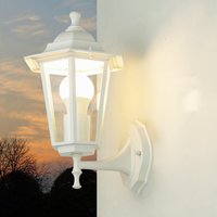 Außenwandleuchte PARIS Weiß stehend Landhausstil Außenwandleuchte PARIS Weiß stehend Landhausstil von Easylight