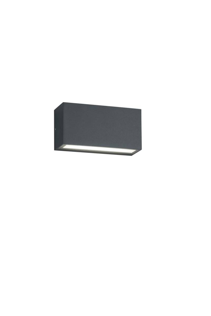 Außenwandleuchte Trend in Anthrazit max. 10 Watt Wandlampe