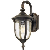 Außenwandleuchte in Bronze Glas Alu IP44 41,5 cm hoch Vintage Außenwandleuchte in Bronze Glas Alu IP44 41,5 cm hoch Vintage von ELSTEAD