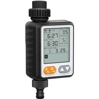 Automatischer Bewässerungstimer für Garten und Balkon, intelligenter Controller mit Regenerkennung, 10 einstellbaren Programmen und Kindersicherung von VHV