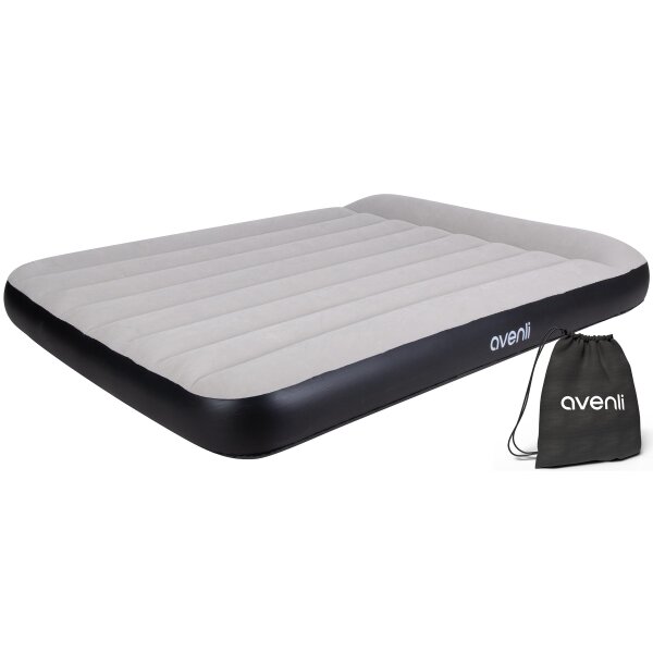 Avenli selbstaufblasendes Luftbett 191 x 137 x 30 cm mit eingebauter Pumpe Avenli selbstaufblasendes Luftbett 191 x 137 x 30 cm mit eingebauter Pumpe