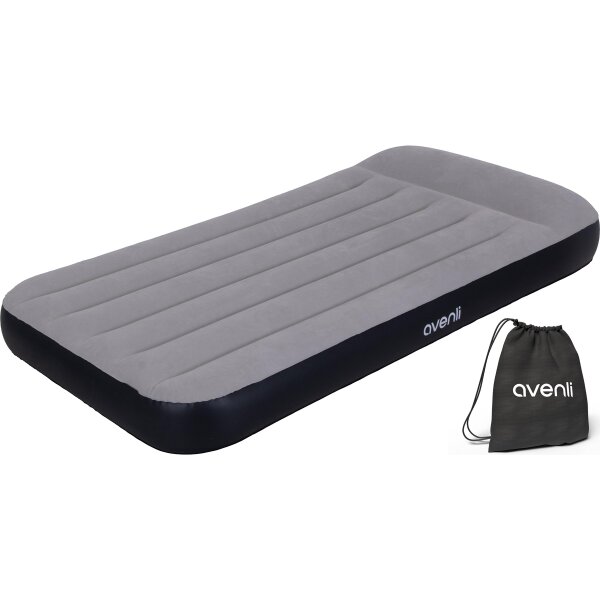 Avenli selbstaufblasendes Luftbett 191 x 99 x 30 cm mit eingebauter Pumpe Avenli selbstaufblasendes Luftbett 191 x 99 x 30 cm mit eingebauter Pumpe