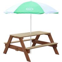 AXI Picknicktisch Nick braun Holz B/H/L: ca. 98x49x95 cm von AXI