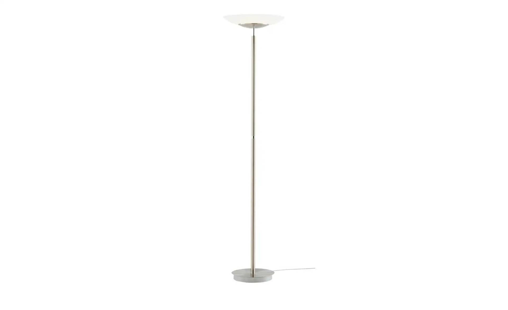 HELL-höllisch gutes Licht LED-Deckenfluter  1-flammig  Nickel-matt   ¦ silber ¦ Maße (cm): H: 182  Ø: 42.0 Lampen & Leuchten > LED-Leuchten > LED-Deckenfluter - Möbel Kraft