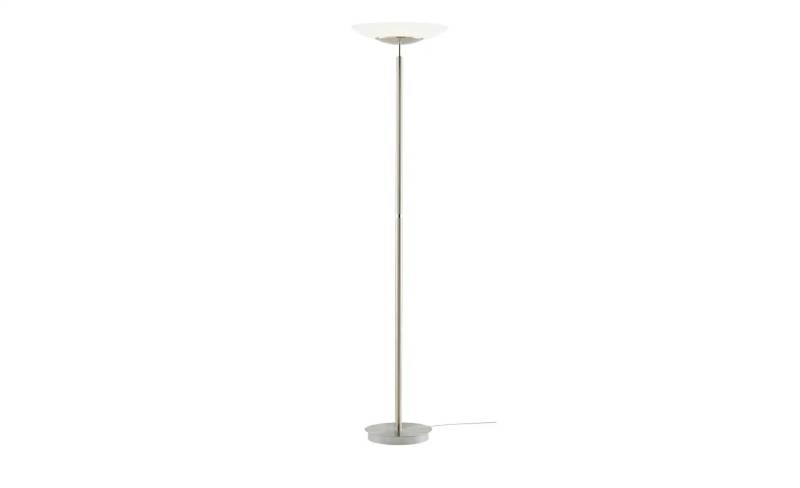 HELL-höllisch gutes Licht LED-Deckenfluter  1-flammig  Nickel-matt   ¦ silber ¦ Maße (cm): H: 182  Ø: 42.0 Lampen & Leuchten > LED-Leuchten > LED-Deckenfluter - Möbel Kraft
