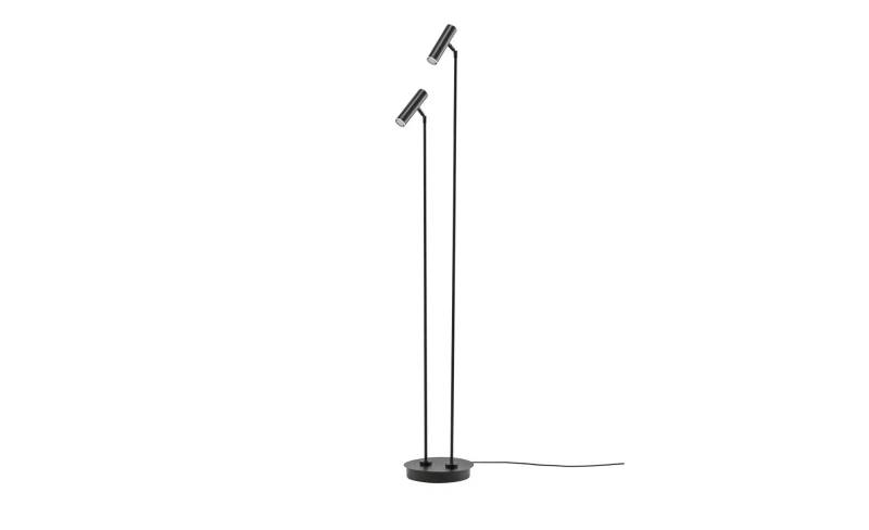 HELL-höllisch gutes Licht LED-Stehleuchte  2-flammig  schwarz   ¦ schwarz ¦ Maße (cm): H: 140  Ø: 22.0 Lampen & Leuchten > LED-Leuchten > LED-Stehlampen - Möbel Kraft
