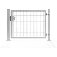 B-WARE Gala-Tor, 8/6/8, 1-flg., Breite 1250 mm, Verzinkt 800 mm Verzinkt Zum Einbetonieren