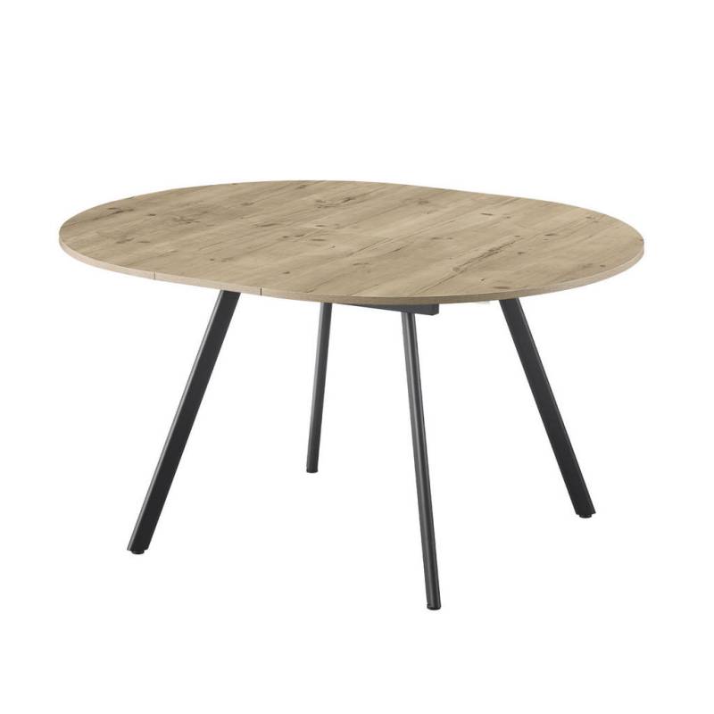 B&D Home ESSTISCH Eiche San Remo, Schwarz