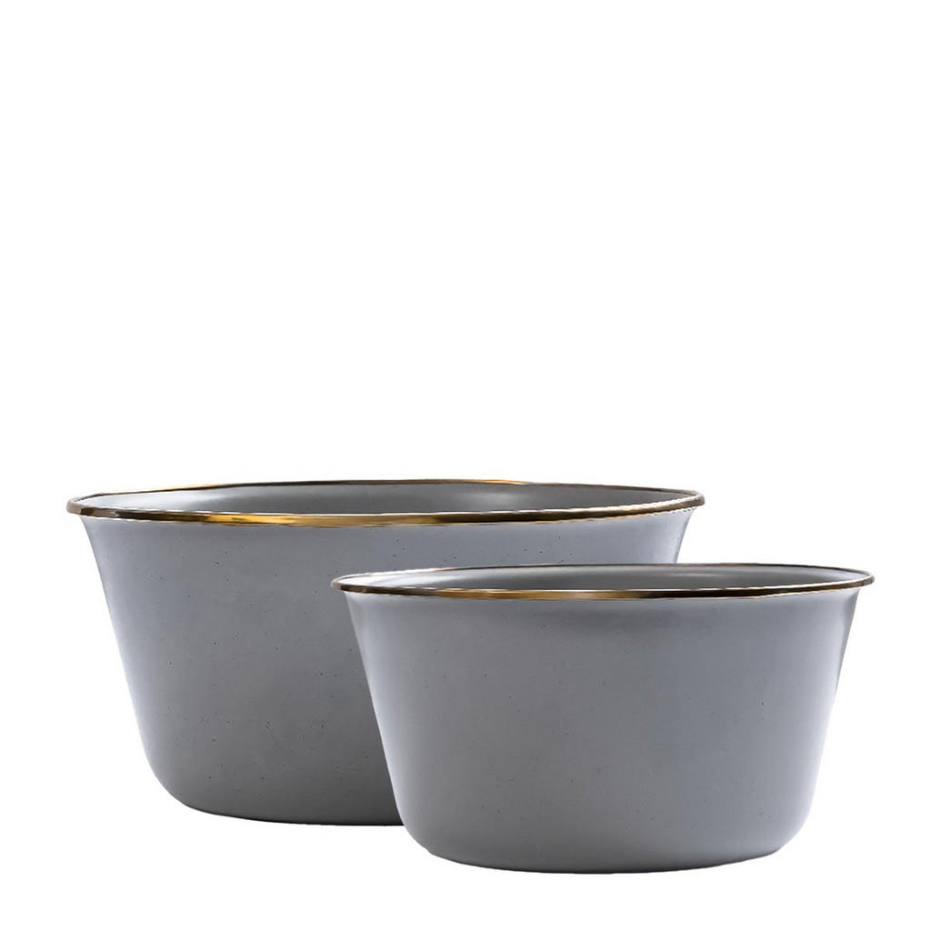 Barebones Rührschüssel, Grau, Metall, 15 cm, Backen, Backhelfer, Rührschüsseln Barebones Rührschüssel, Grau, Metall, 15 cm, Backen, Backhelfer, Rührschüsseln von BAREBONES