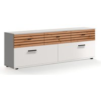 BARLET 003 TV Lowboard von Forestdream A6BL00003 Weiss/Braun