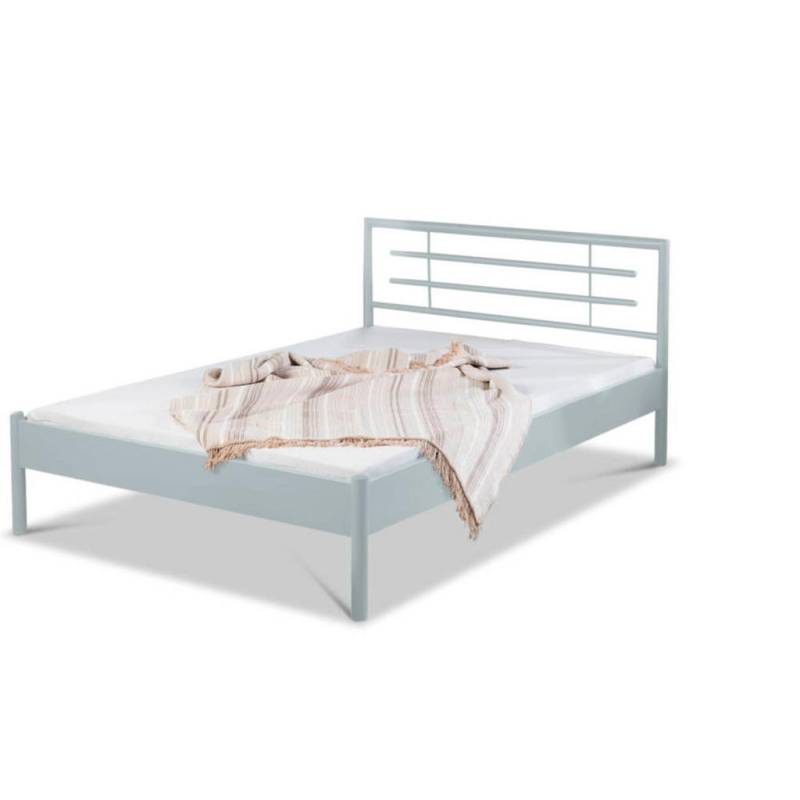 BED BOX METALLBETT Silber