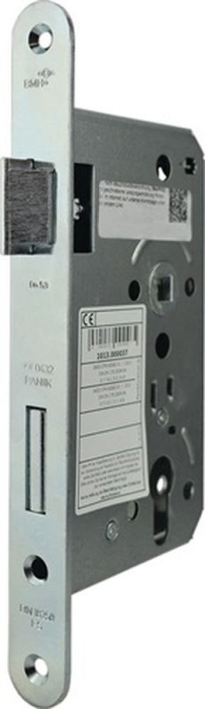 BEVER Panik-Einsteckschloss (Panik-Funktion D abgerundet / 24/65/72/9 mm DIN links) - 1007PPGL