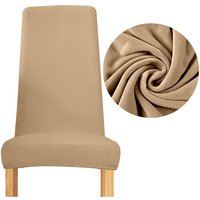 BEZUG für Stuhl SCHMALE Rückenlehne SAMT Plüsch DICK KAMEL BEZUG für Stuhl SCHMALE Rückenlehne SAMT Plüsch DICK KAMEL