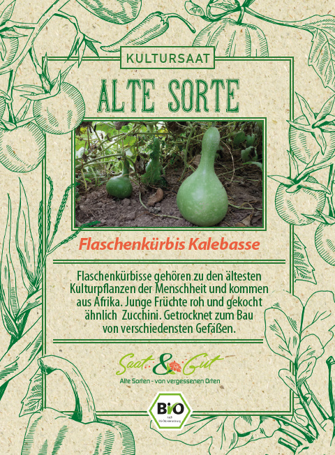 BIO-Flaschenk?rbis Kalebasse