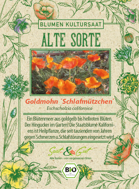 BIO-Goldmohn Schlafm?tzchen