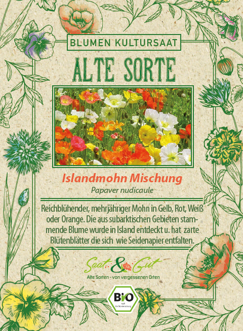 BIO-Islandmohn Mischung