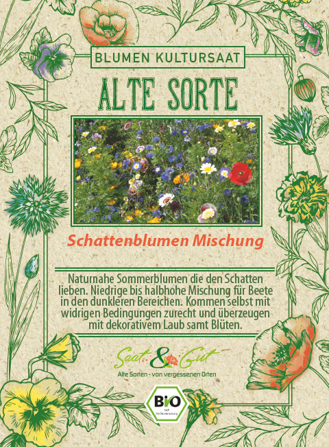 BIO-Schattenblumen Mischung