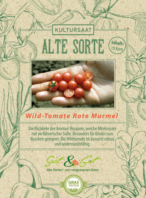 BIO-Wildtomate Rote Murmel