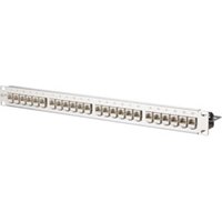 BTR NETCOM Patchfeld C6Amodul 24Port 1HE Edst bestückt TN C6Amod-MP24-Edst von btr