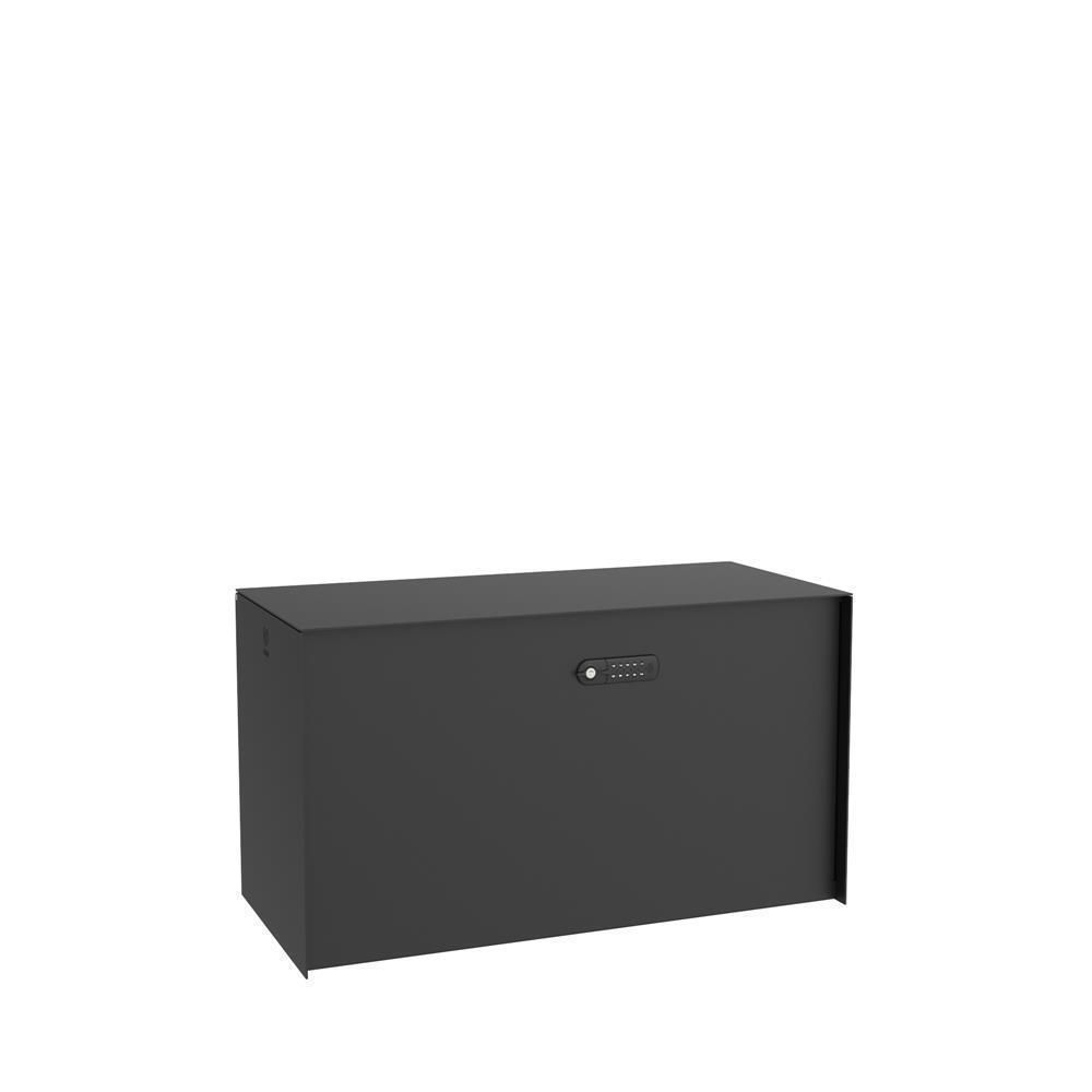 BULKBOX Design Paketbox RAL 9005 Tiefschwarz matt von eSafe