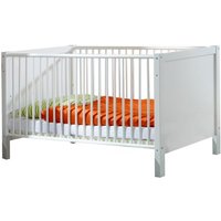 Babybett 70x140 mit Schlupfsprossen FILOU von WIMEX weiß