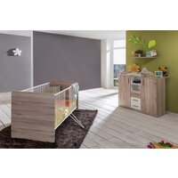 Wimex Babymöbel-Set "Bergamo" Spar-Set, 2 Stk. tlg. Bett + Wickelkommode von Wimex