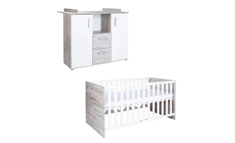Babyzimmer 2er-Set  Bennet ¦ mehrfarbig ¦ Maße (cm): B: 257 H: 173 Baby > Babymöbel > Babyzimmer Set - Höffner