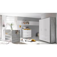 Mäusbacher Babyzimmer-Komplettset "Aarhus", (Set, 3-teilig: Bett, Wickelkommode und Schrank) von Mäusbacher