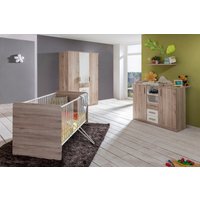 Wimex Babyzimmer-Komplettset "Bergamo", (Set, 3 tlg.), Bett + Wickelkommode + 3 trg. Schrank von Wimex