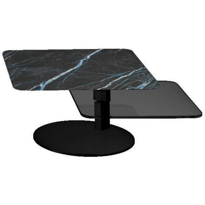 Bacher COUCHTISCH Schwarz, Silber