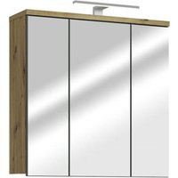 Bad-Spiegelschrank 3-trg Artisan Eiche