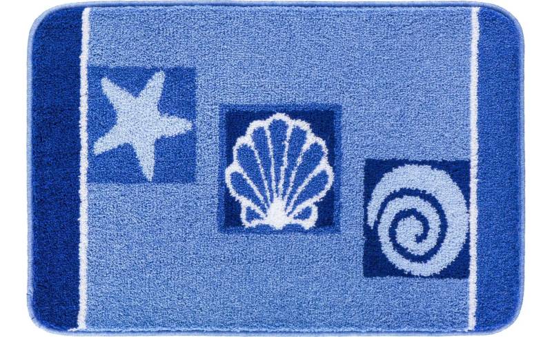Grund Badematte   ¦ blau ¦ Synthetik ¦ Maße (cm): B: 65 H: 1,8 Badtextilien > Badematten & Badvorleger - Höffner