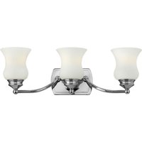 Badezimmer Wandleuchte LED in Chrom Weiß blendarm Badezimmer Wandleuchte LED in Chrom Weiß blendarm von ELSTEAD