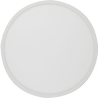 Badezimmerlampe LED Dimmer 3 Lichtmodi IP54 rund Ø 50 cm Weiß von TK Lighting