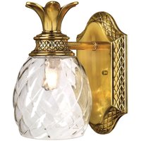 Badlampe Wandlampe Bad IP44 Glas Messing massiv mit LED G9 Badlampe Wandlampe Bad IP44 Glas Messing massiv mit LED G9 von ELSTEAD