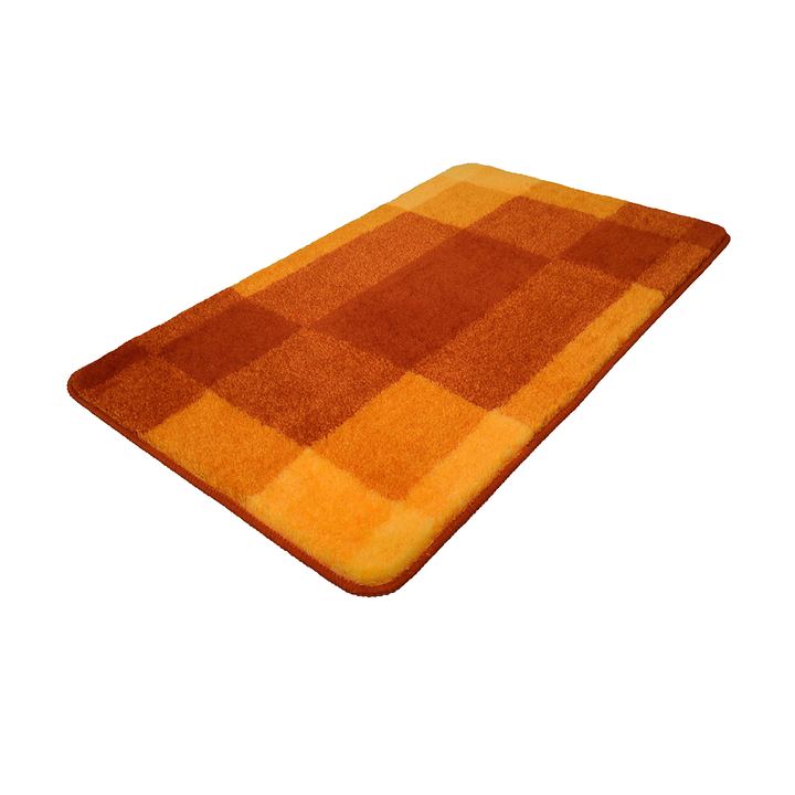Badteppich 'Mix' orange 60x100 von Kleine Wolke