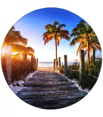 Badteppich rund Fort Lauderdale  80 cm
