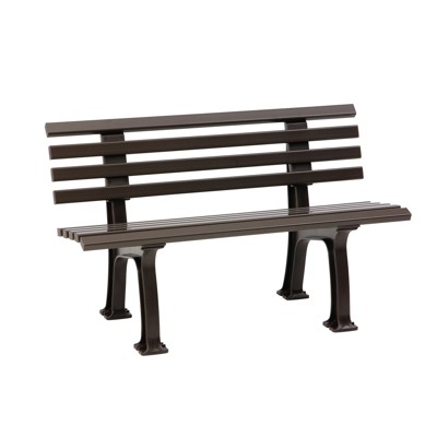 Bank Mod. Ibiza 2 Sitzer braun 120 cm