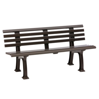 Bank Modell Sylt 3 Sitzer braun 150 cm