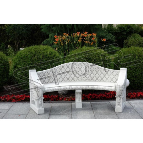 Bank Sitzbank Terrasse Garten Ruhige Ecke Beton Sitz Bank Möbel