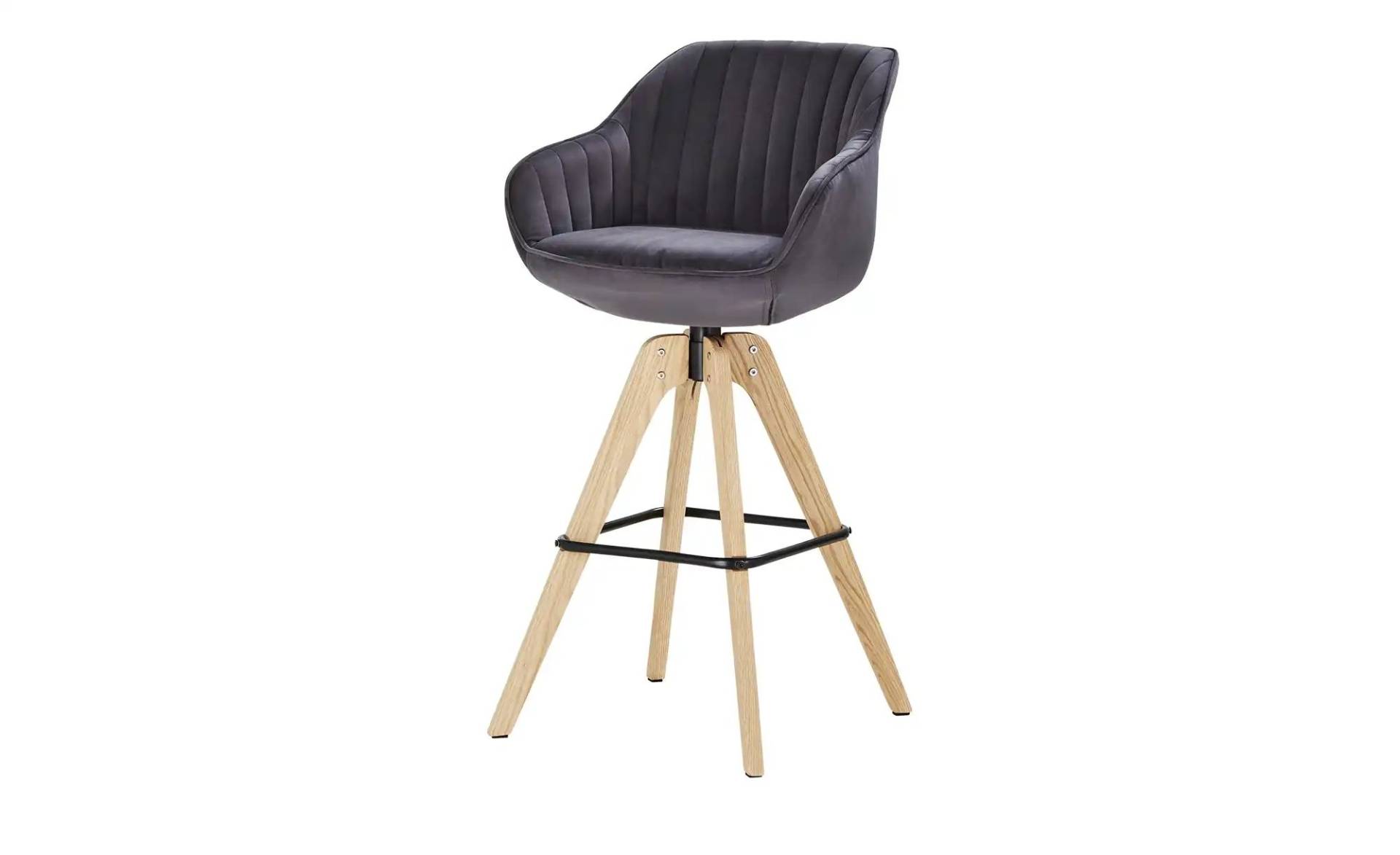 Barhocker  Relax ¦ grau ¦ Maße (cm): B: 55 H: 106 T: 56.0 Polstermöbel > Hocker > Barhocker - Höffner