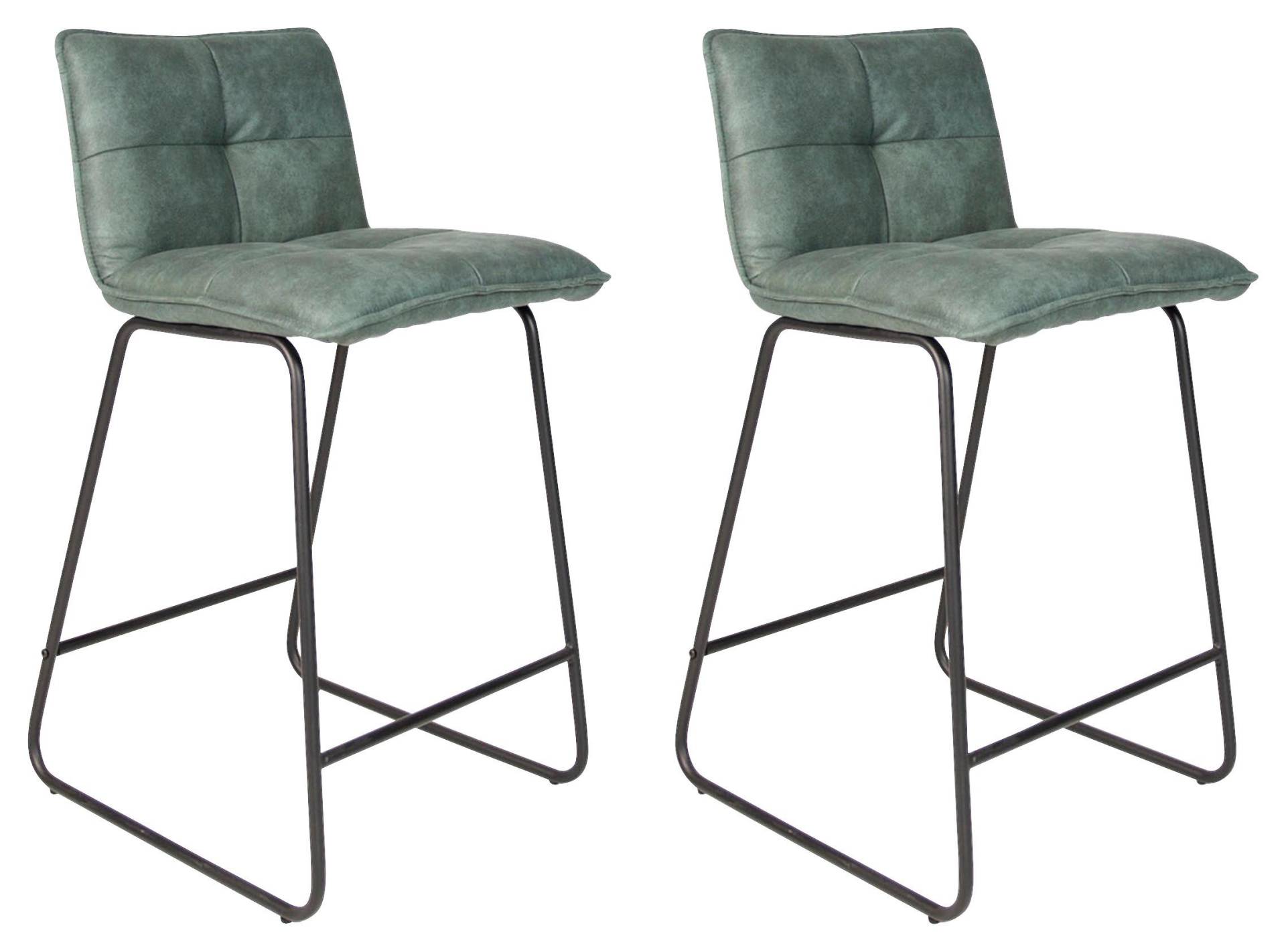 Barhocker-Set Jeremy 2er-Set ca. 44x87 cm Grün Barhocker-Set Jeremy 2er-Set ca. 44x87 cm Grün